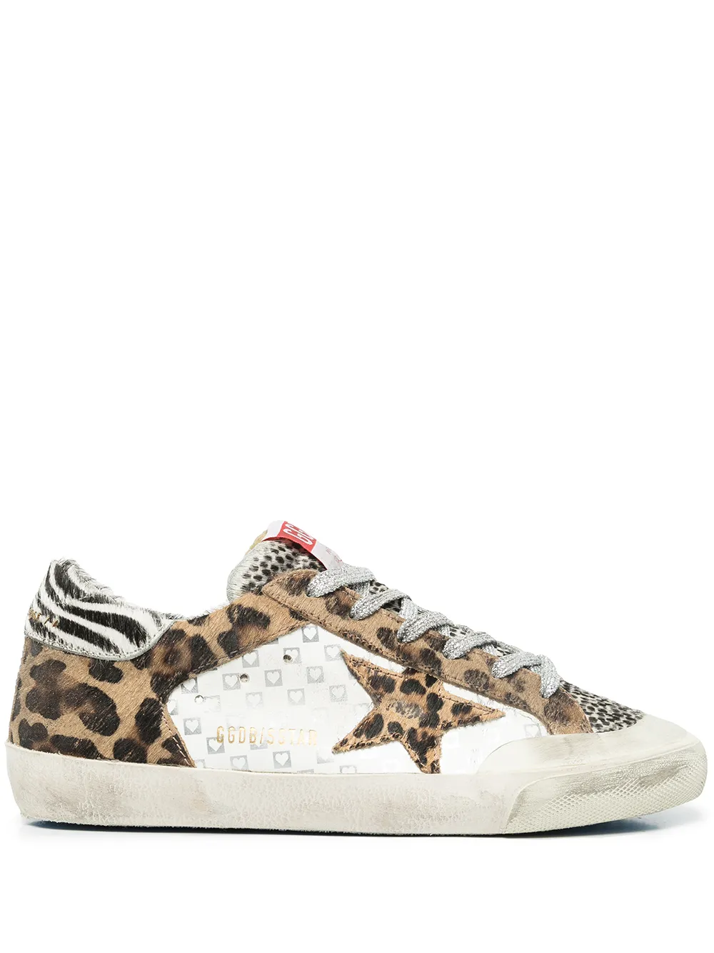 

Golden Goose Super-Star Double Quarter sneakers - Multicolour