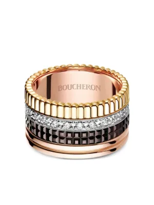 Boucheron キャトル ホワイト ダイヤモンド リング L 18Kゴールド 通販