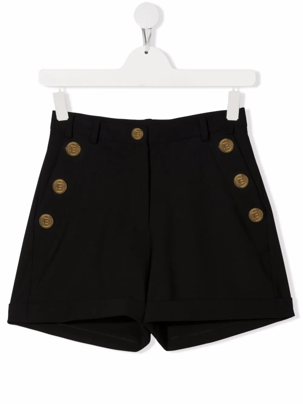 фото Balmain kids шорты с завышенной талией