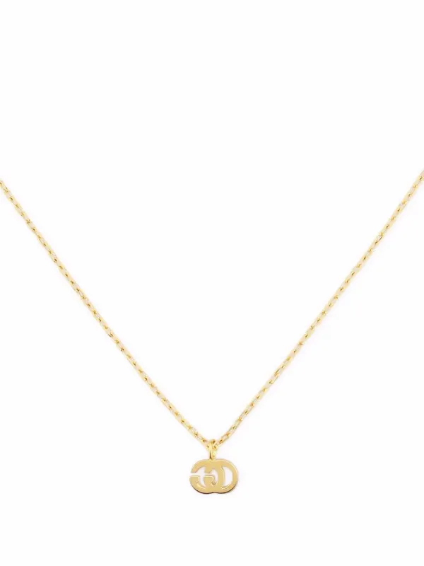 Gg running shop necklace with topaz