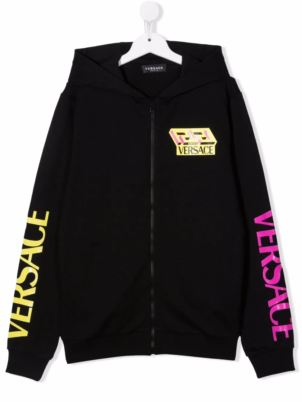 фото Versace kids худи на молнии с логотипом