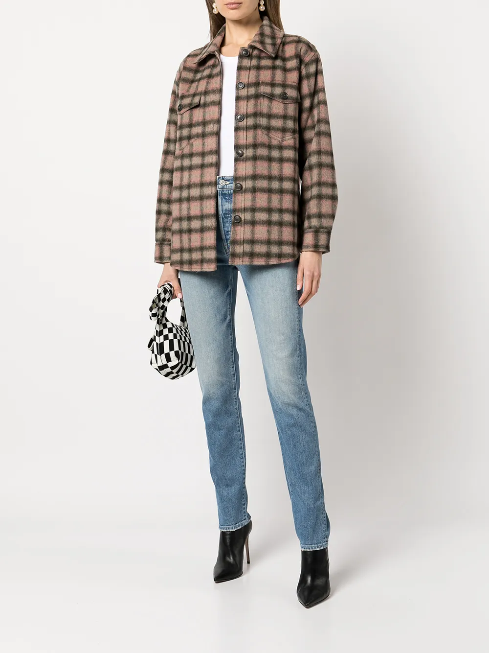 MOTHER Skinny jeans - Blauw