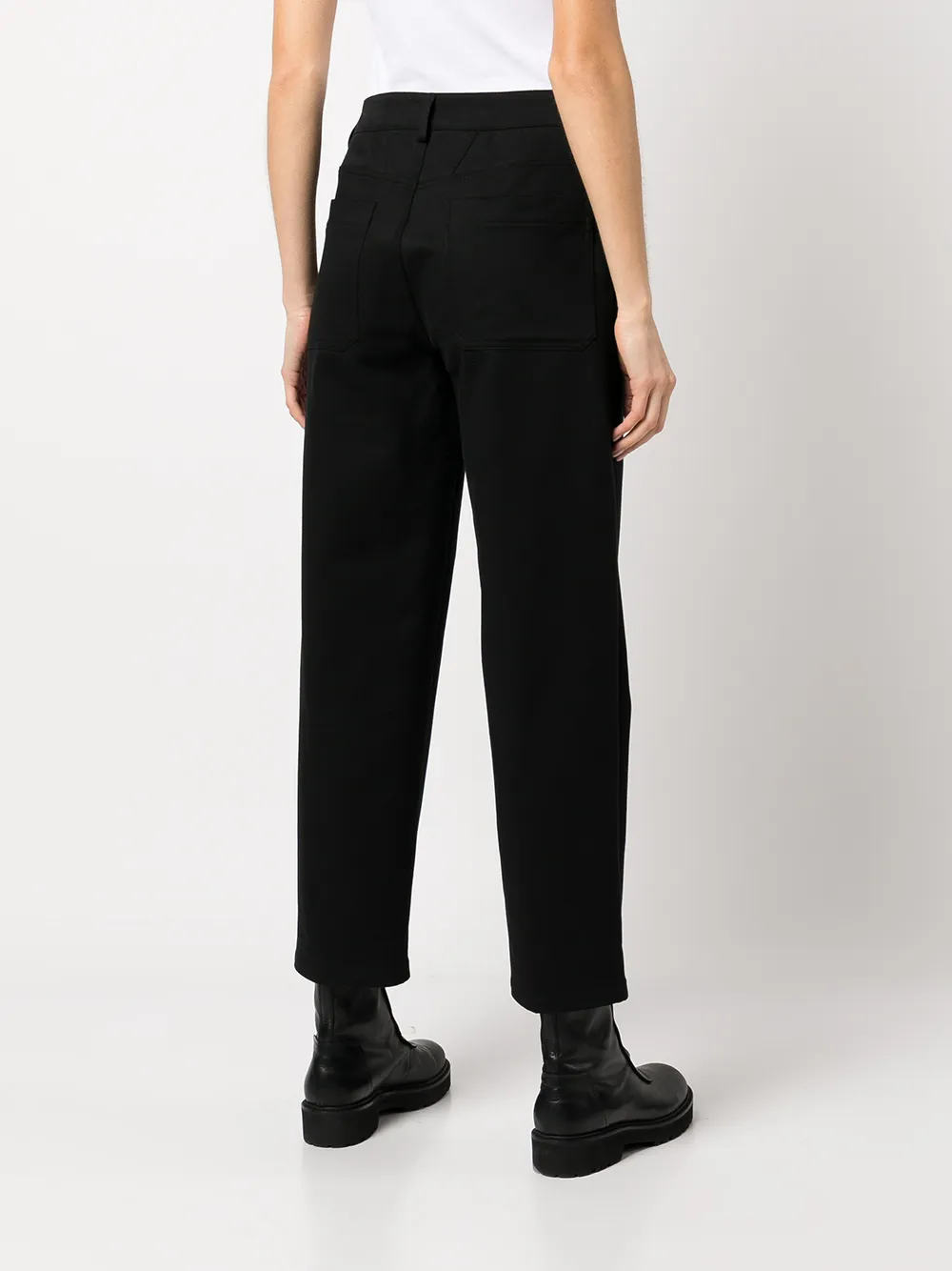 фото Closed укороченные джинсы abe с завышенной талией