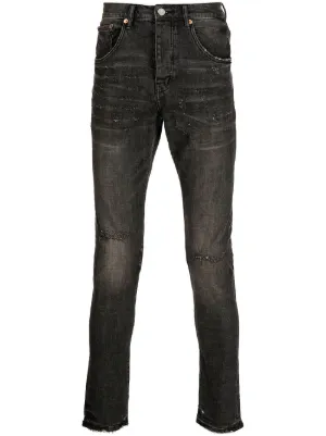 DSQUARED2 Distressed skinny-cut Jeans | Black | FARFETCH