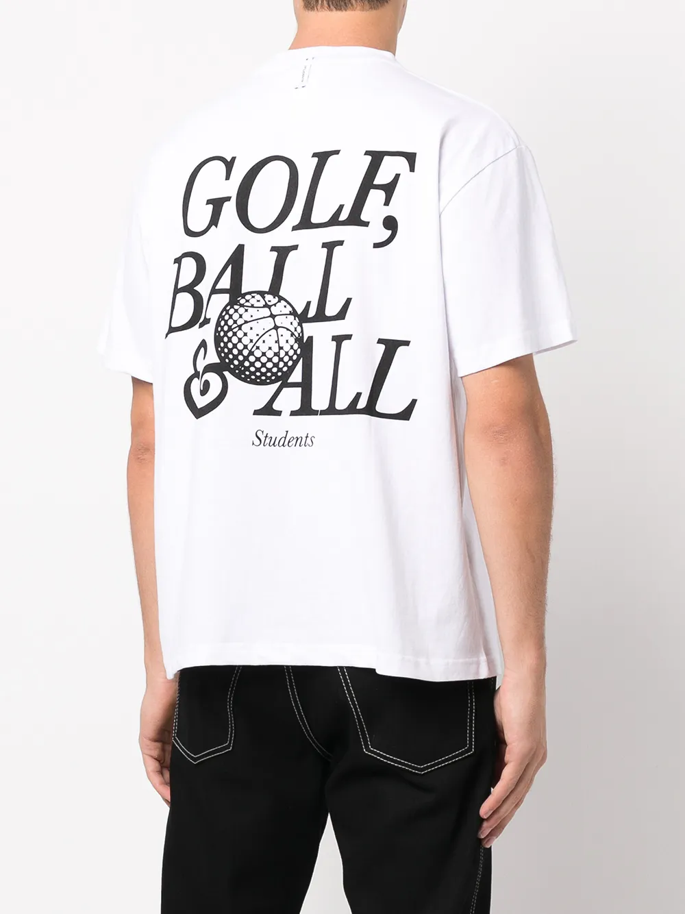 фото Students футболка с принтом golf ball & all