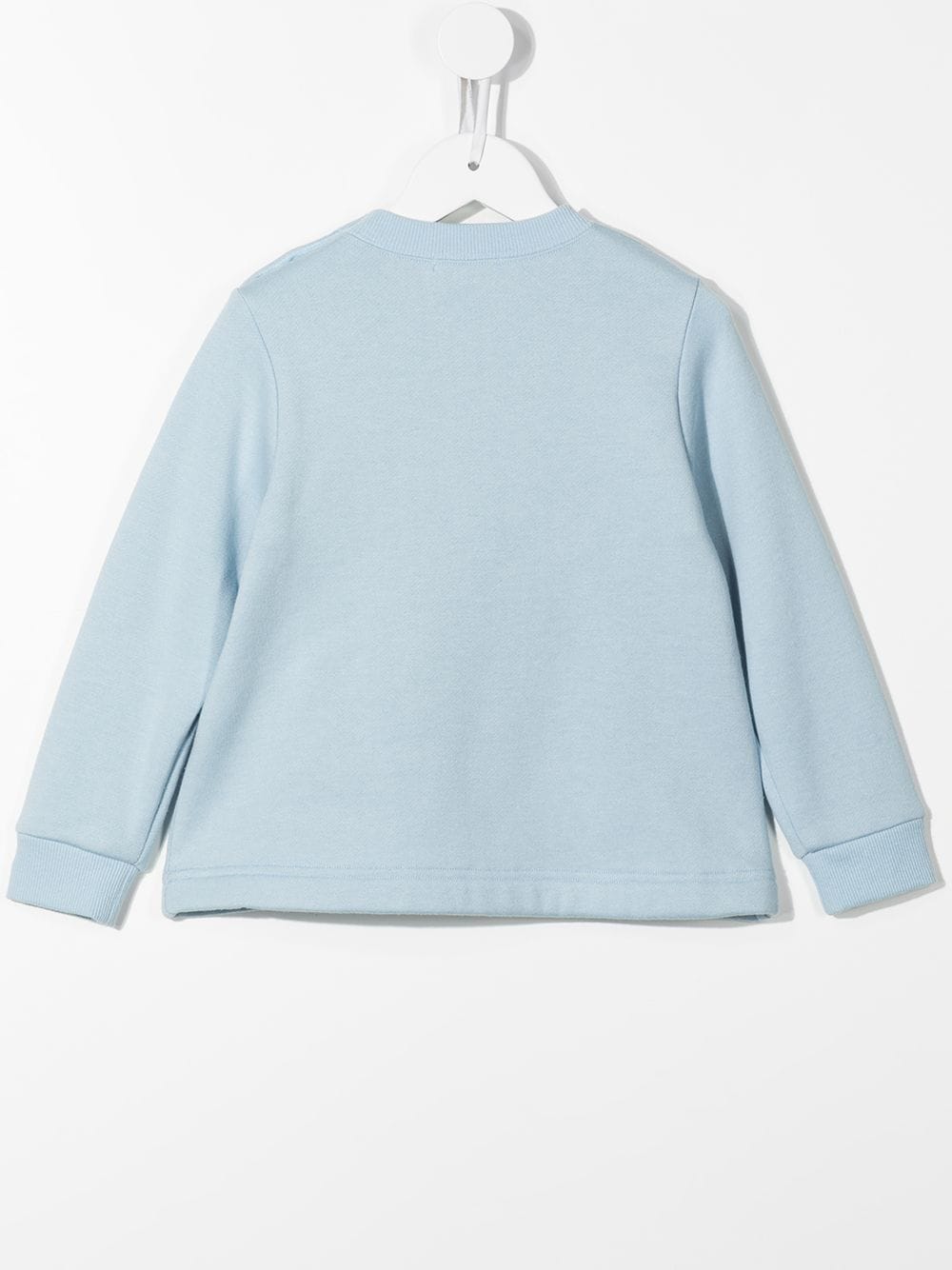 Familiar Sweater met borduurwerk - Blauw