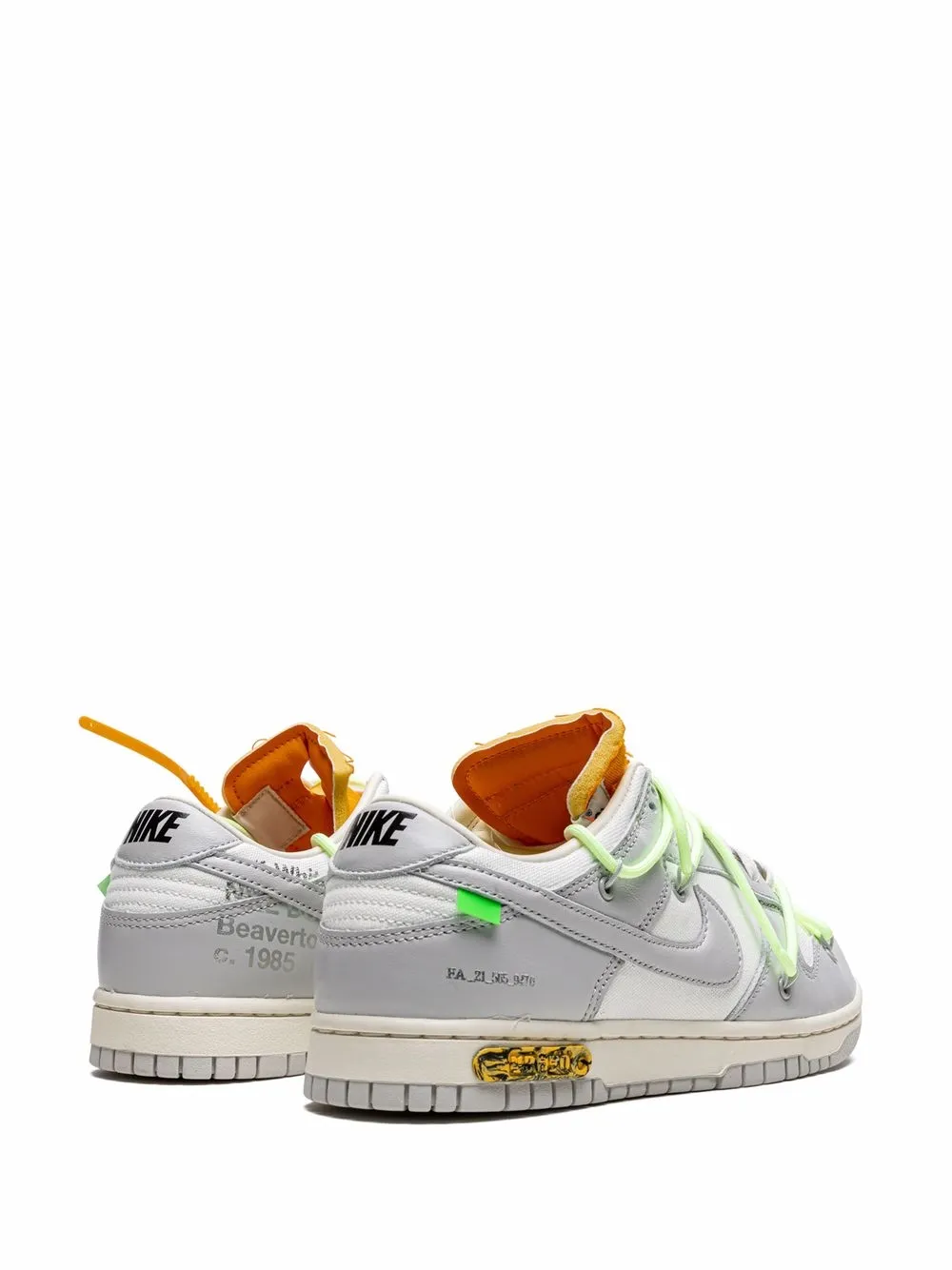 Nike X Off-White x Off-White Dunk Low sneakers Grey