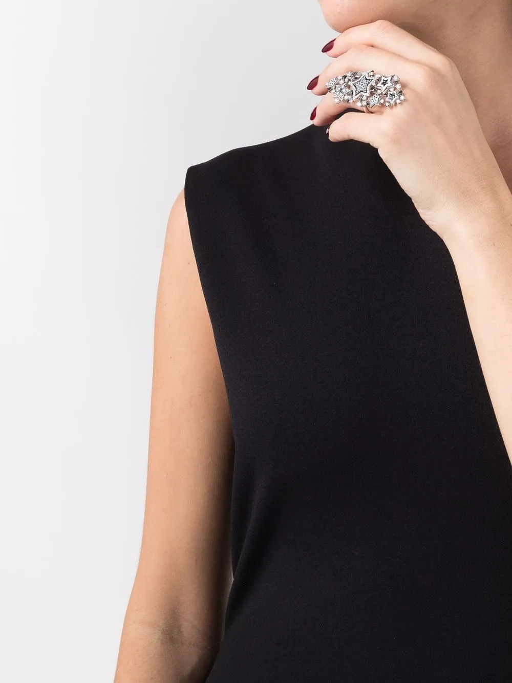 SICIS JEWELS 18kt witgouden ring - Zilver