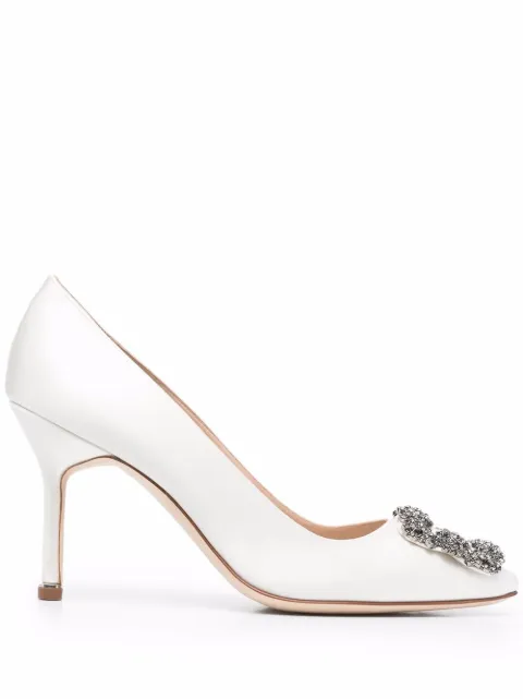 Manolo Blahnik Hangisi buckle-detail pumps 