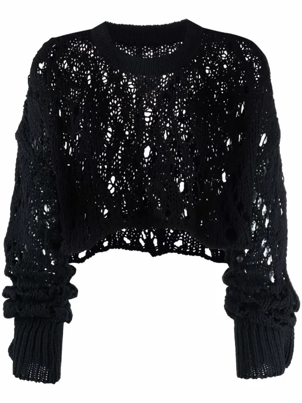 sequin crop jumper