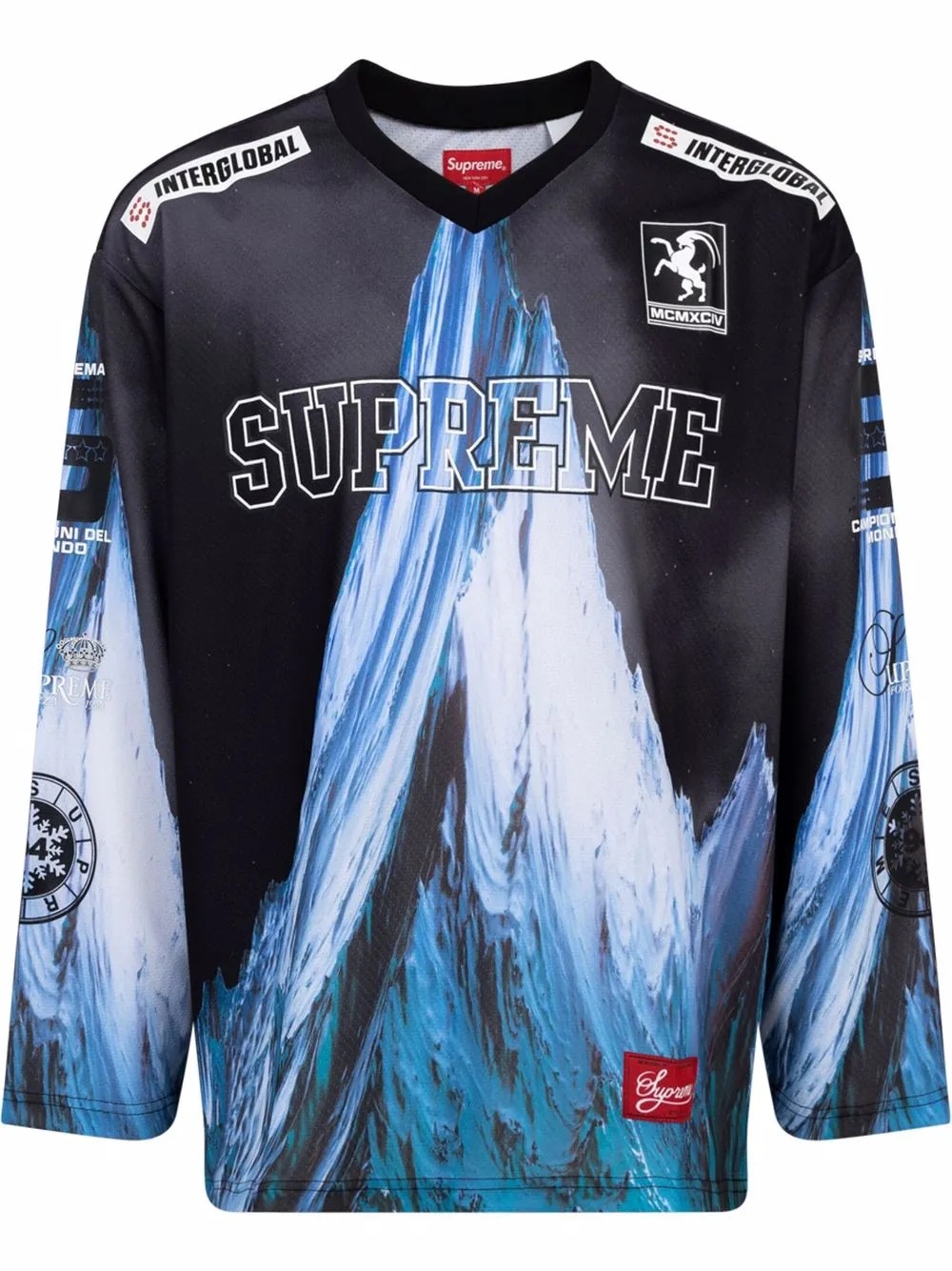 Supreme Mountain Hockey Jersey Blue