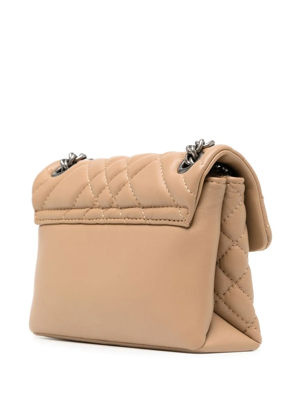 Kurt Geiger London padlockdetail Quilted Clutch Bag Farfetch