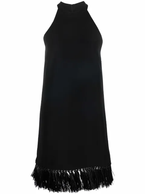 Boutique Moschino vestido con borlas