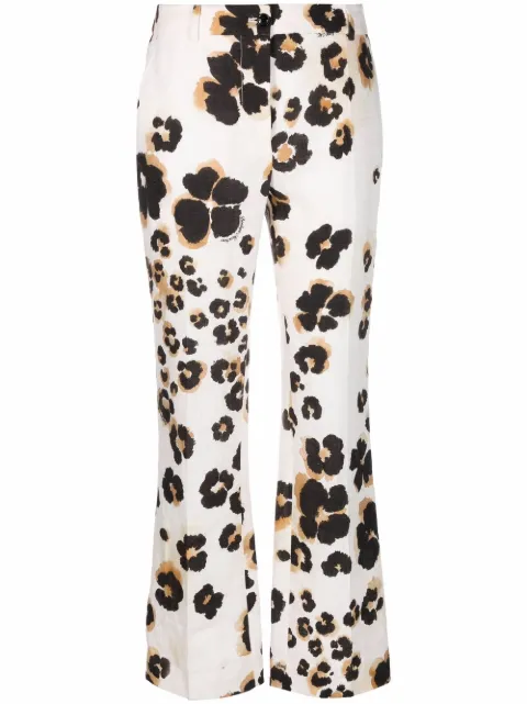 Boutique Moschino leopard-print trousers