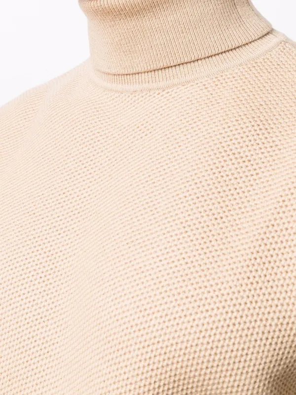 Karl Lagerfeld roll neck knitted jumper 