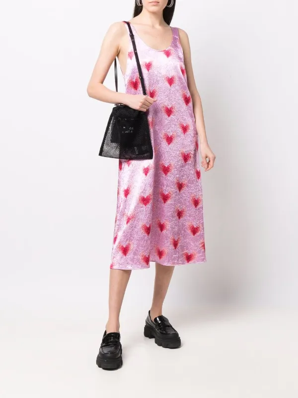 Bimba y Lola Vestido Con Corazones Estampados - Farfetch