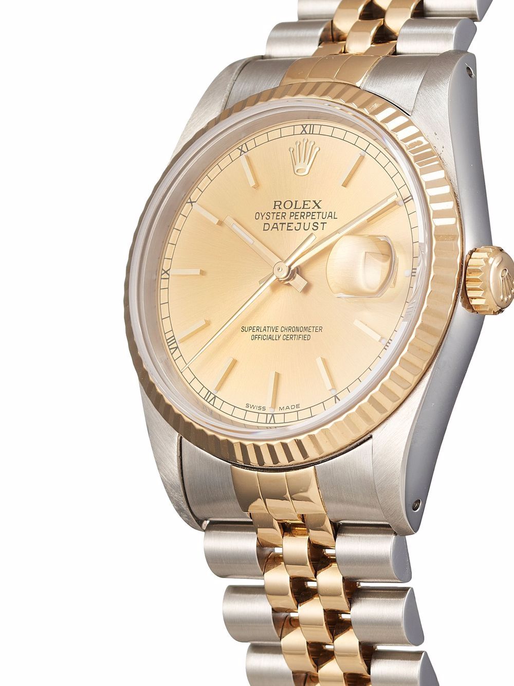 фото Rolex наручные часы datejust pre-owned 36 мм 1990-х годов