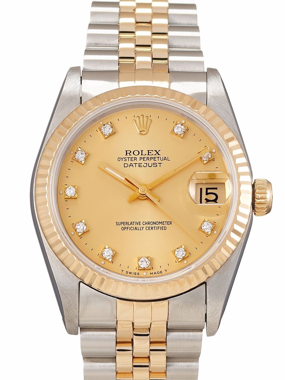 фото Rolex наручные часы datejust pre-owned 31 мм 1992-го года