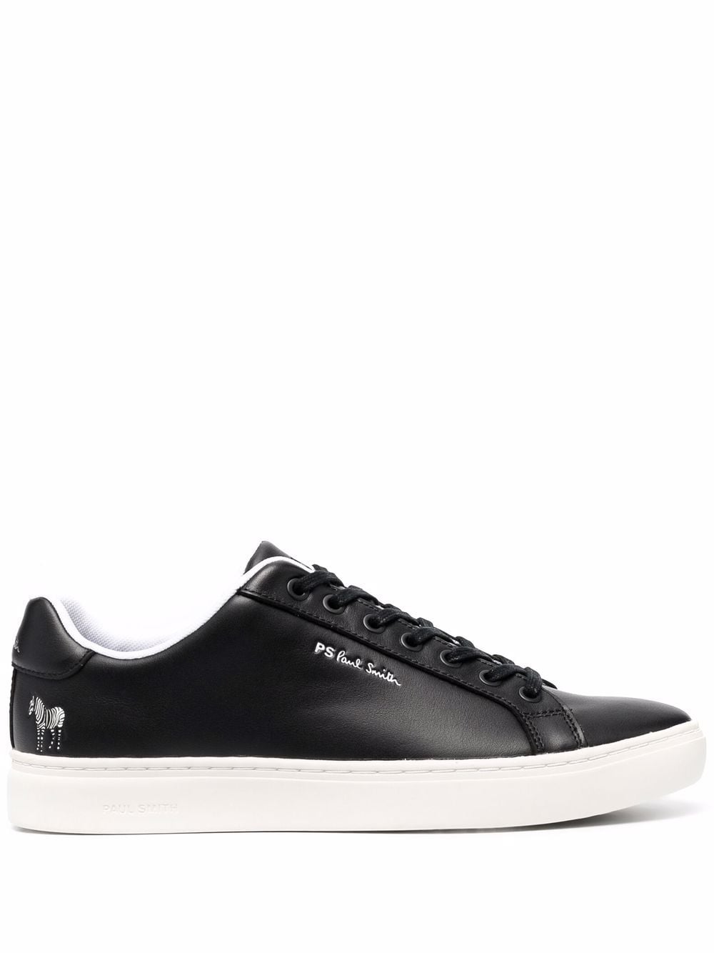 Lea panelled leather sneakers