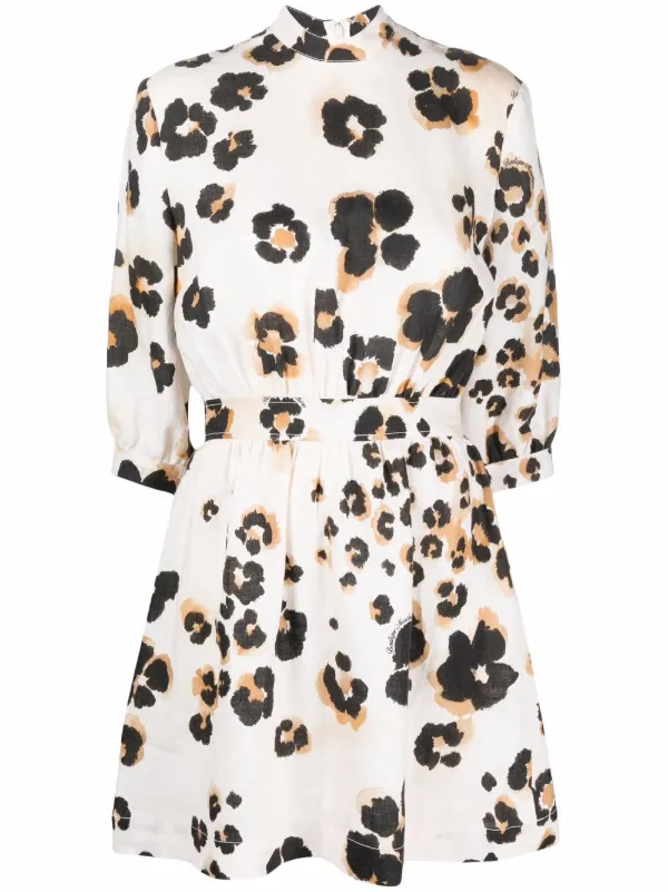 Boutique Moschino leopard-print high 