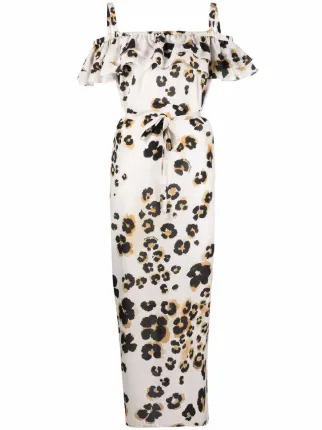 Moschino leopard hotsell print dress