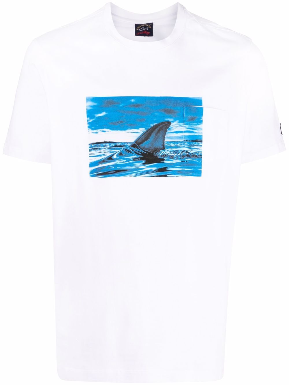 

Paul & Shark playera con estampado gráfico - Blanco