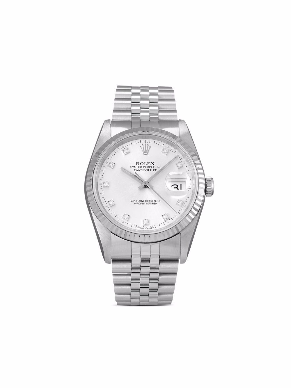 фото Rolex наручные часы datejust pre-owned 36 мм