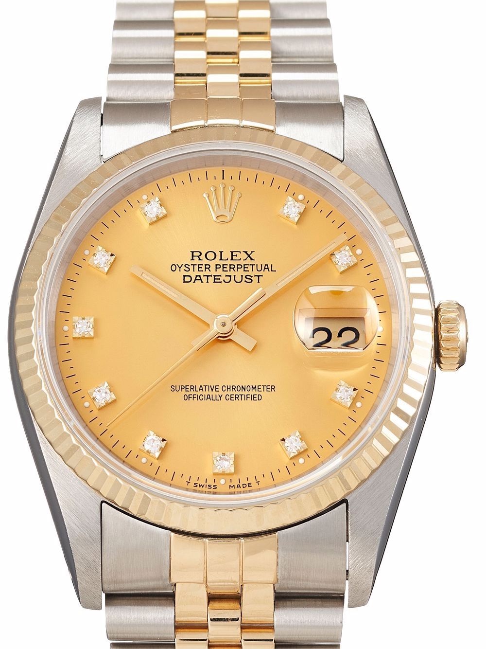 фото Rolex наручные часы datejust pre-owned 36 мм