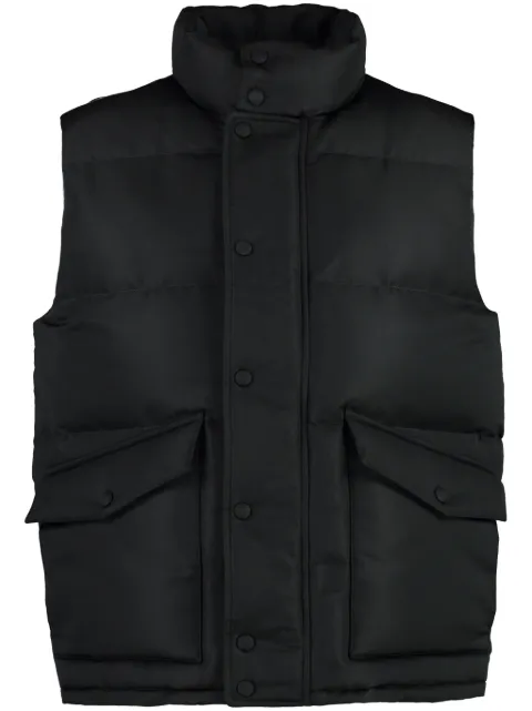 Alexander McQueen graffiti-print padded gilet