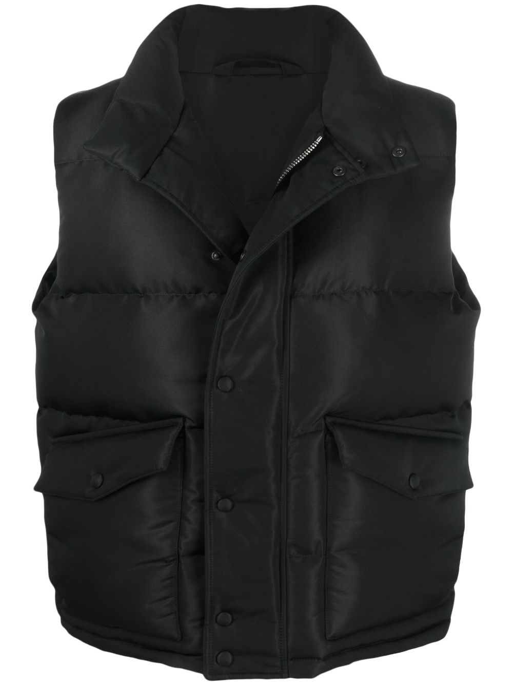 Alexander McQueen graffiti-print padded gilet Men