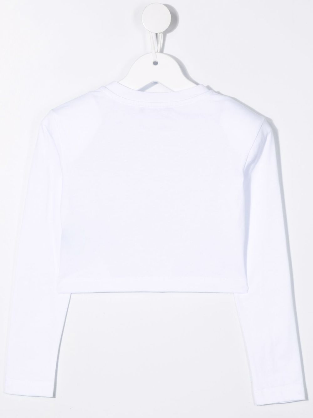 BALMAIN LOGO-PRINT COTTON T-SHIRT 