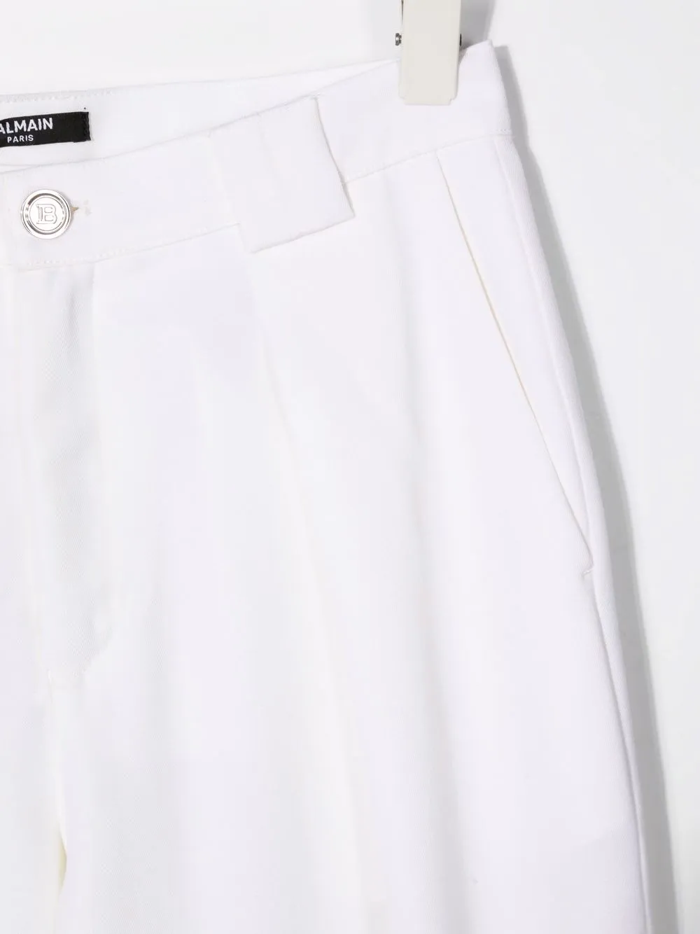 фото Balmain kids строгие брюки со складками