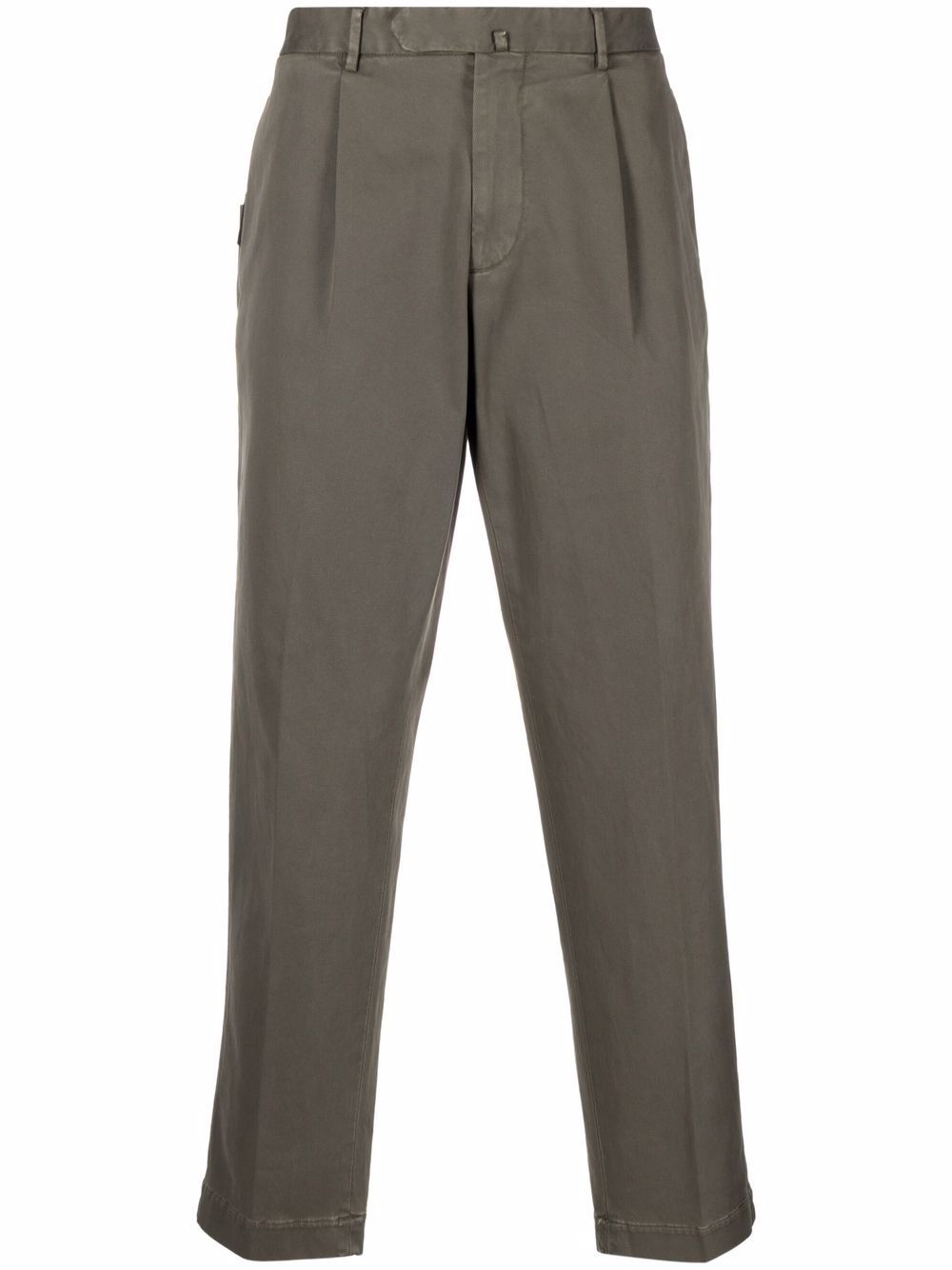 Dell'oglio straight-leg tailored trousers - Green