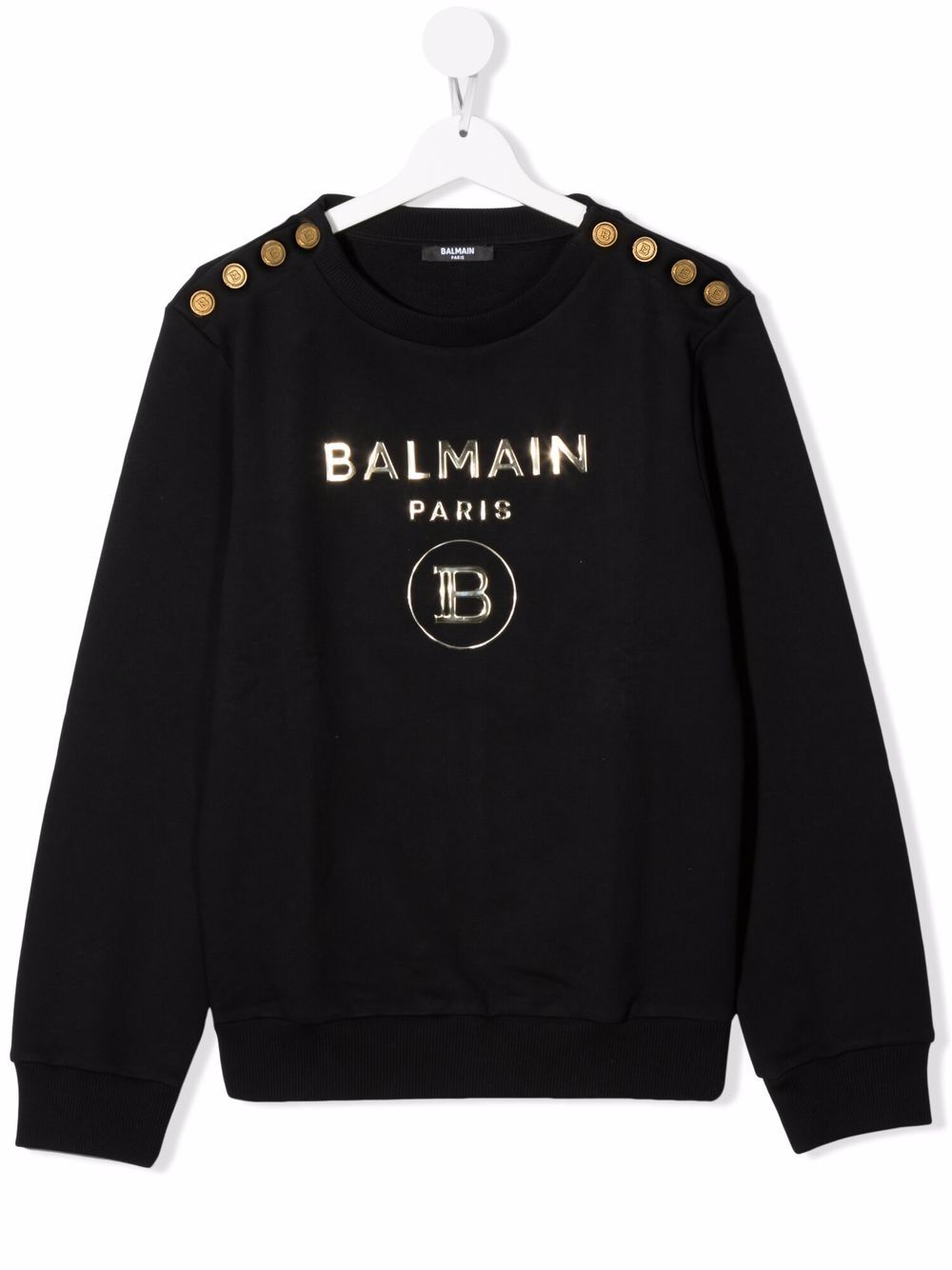 фото Balmain kids толстовка с логотипом