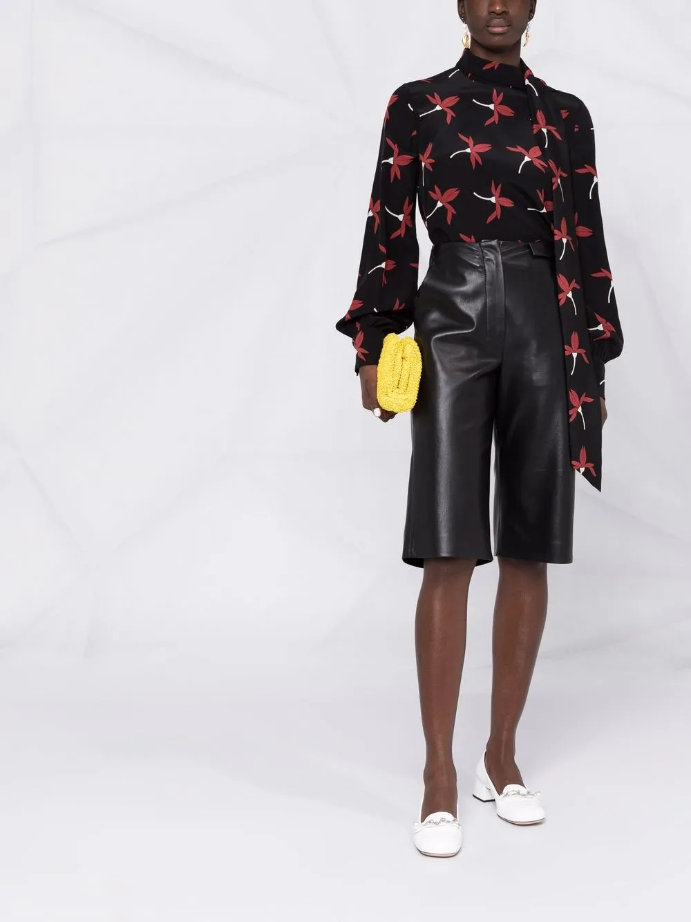 Valentino Garavani Blouse met print - Zwart