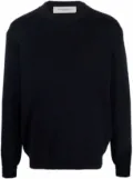 Golden Goose ribbed-knit crew-neck jumper - Blue