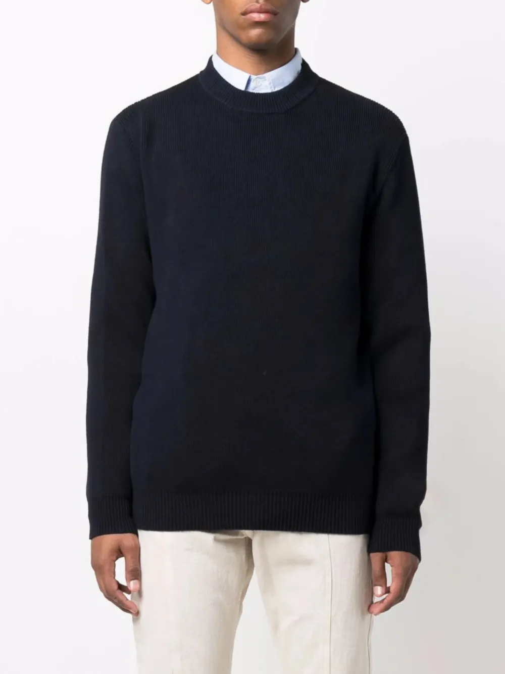  Golden Goose Gerippter Strickpullover   Blau 