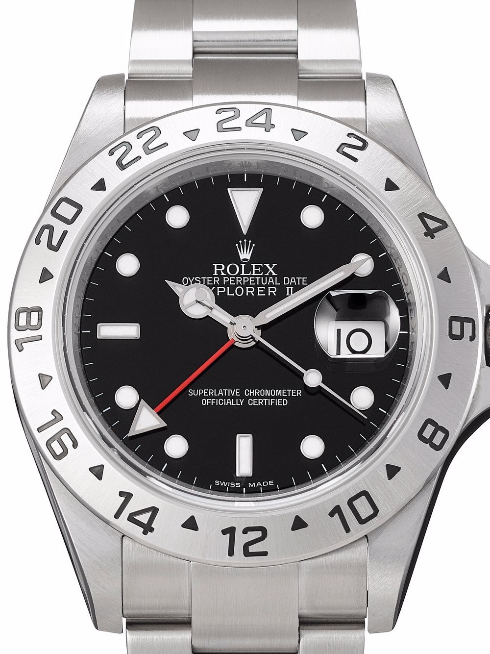 фото Rolex наручные часы explorer ii pre-owned 40 мм 2008-го года