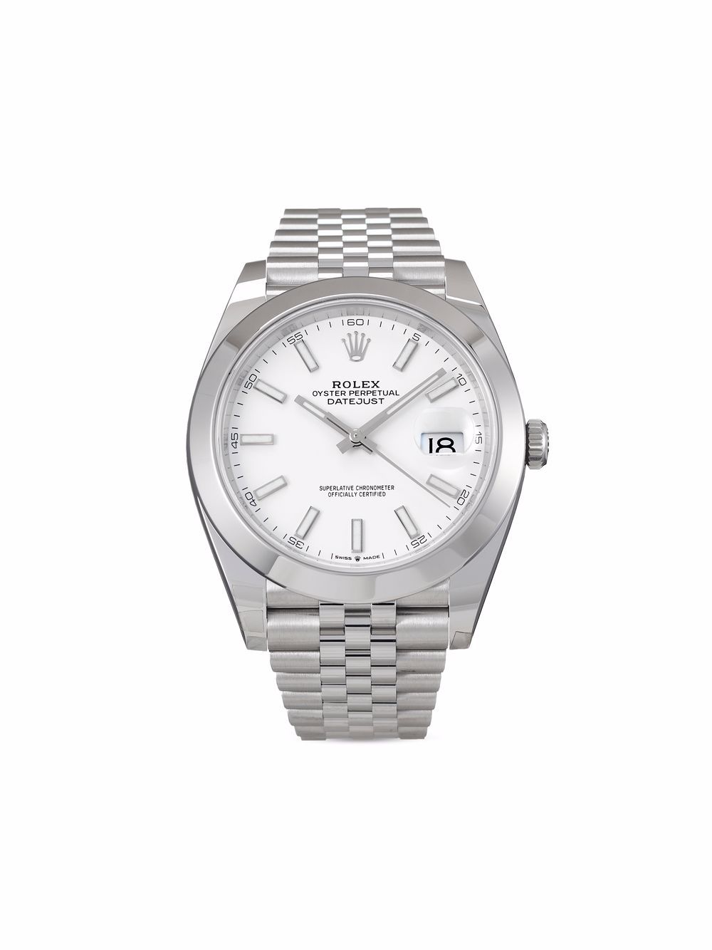 фото Rolex наручные часы datejust pre-owned 41 мм 2021-го года