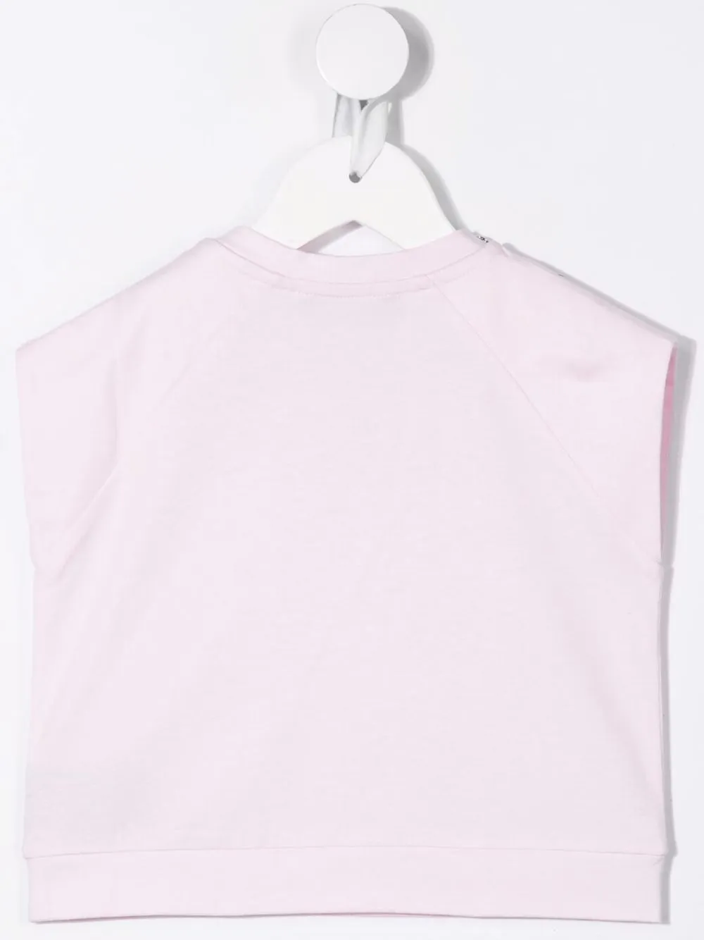  Balmain Kids Logo-print Sleeveless Top - Pink 