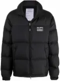 Axel Arigato padded zip-up down jacket - Black