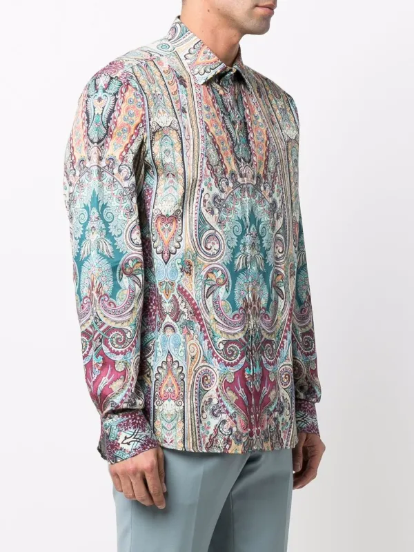 etro paisley shirt