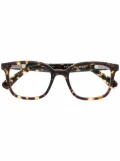 Peter & May Walk tortoiseshell-effect square-frame glasses - Brown