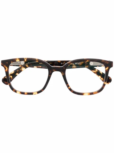 Peter & May Walk tortoiseshell-effect square-frame glasses 