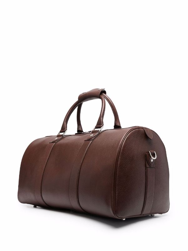 Aspinal Of London Leather Boston Holdall