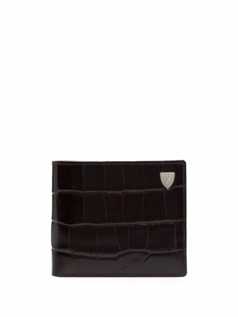 Aspinal Of London bi-fold leather wallet