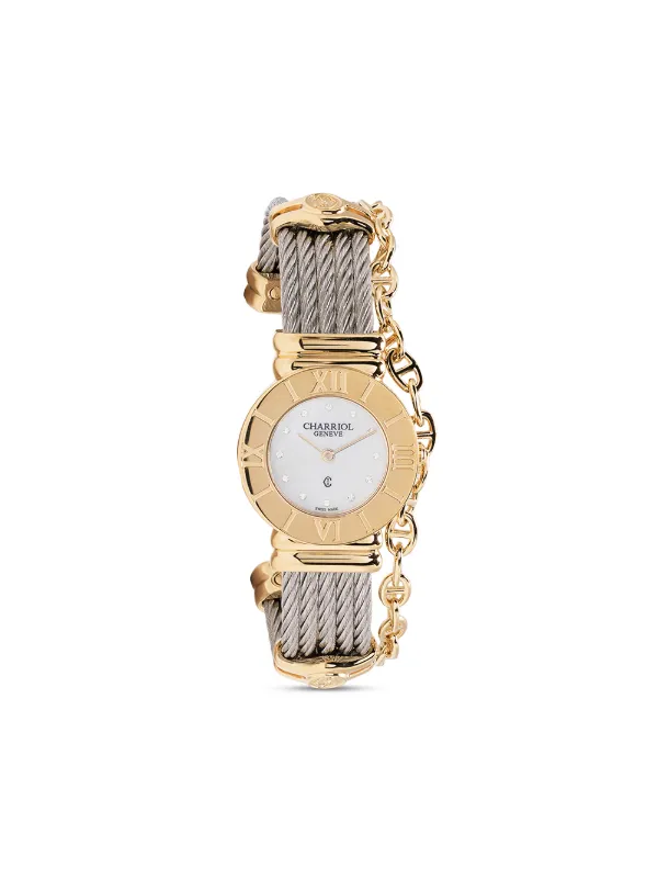 Charriol St-Tropez Watch 24.5mm - Farfetch