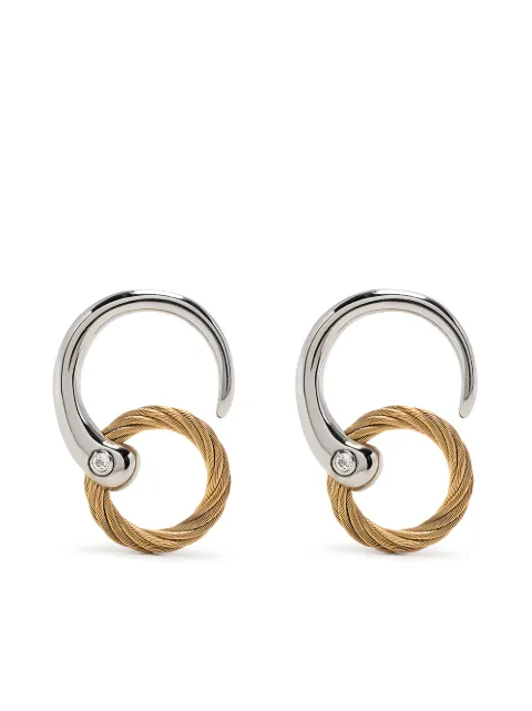 Charriol Infinity Zen earrings