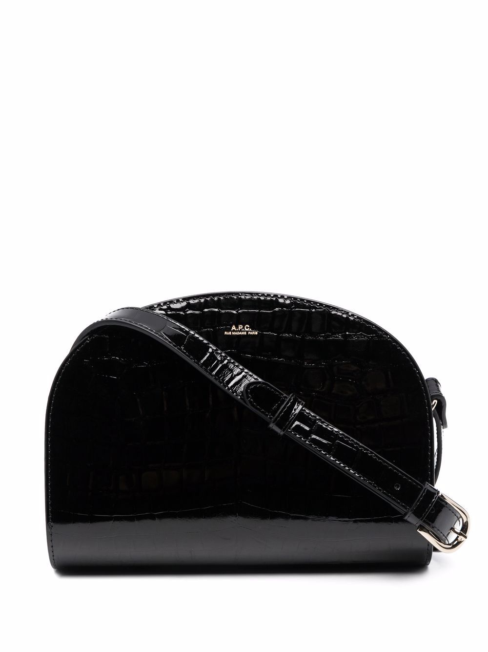 

A.P.C. bolsa crossbody Demi-Lune - Negro