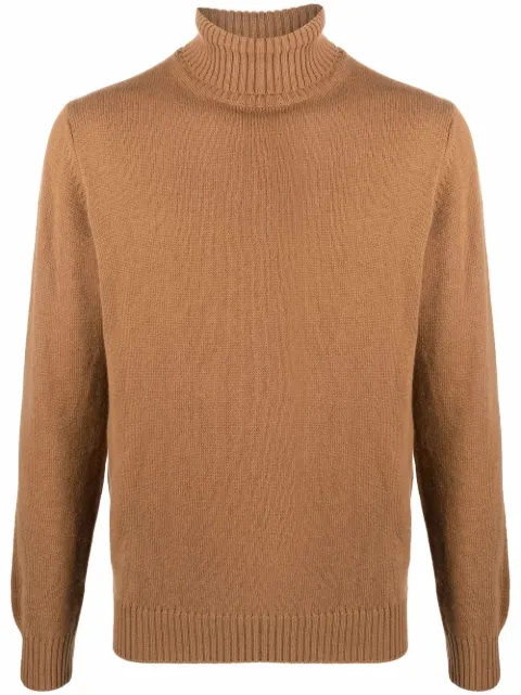 Dell'oglio pull en maille à col roulé